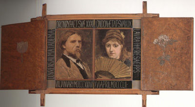 Self-Portraits of Lawrence Alma-Tadema and Laura Theresa Epps (mk23)